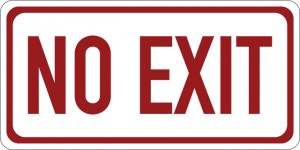 No-exit